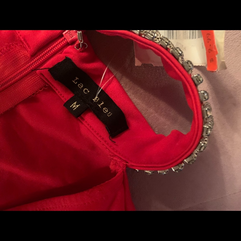 Party Dress with rhinestone color